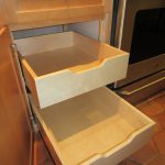 Drake Remodeling cabinet refacing Hillsborough NJ maple cabinet rolling shelves
