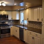 White Kitchen Cabinetry Refacing By Drake Remodeling